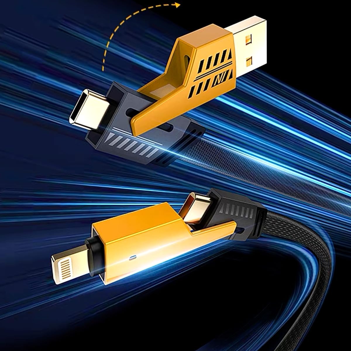 4 In 1 Mech High Speed Data Cable