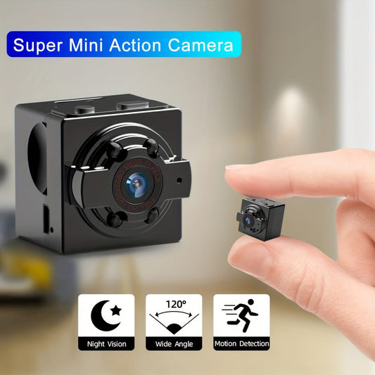 SQ8 Mini Hidden DV Camera 1080P Full HD Spy Camera & Car DVR - Electronic Product Designed For Recording And Daily Video Routine ~ Rechargeable